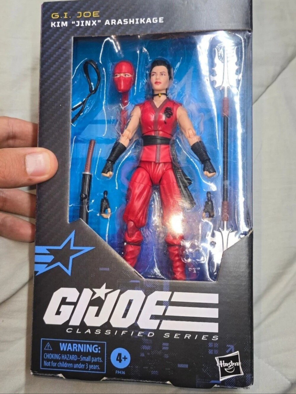 Hasbro GI Joe Classified Series #124, Kim "Jinx" Arashikage